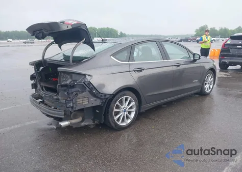 2017 Ford Fusion Hybrid Se из США, поврежденный, VIN 3FA6P0LU3HR400138